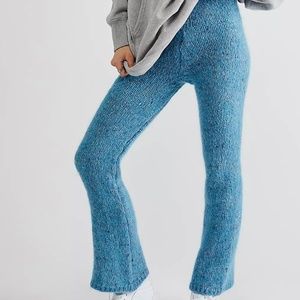 Tach Orion Knit Pants in Light Blue